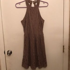 Purple Lace Dress